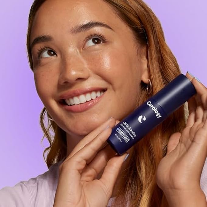 Curology GEL FACE MOISTURIZER, DAILY FACE LOTION WITH HYALURONIC ACID, FOR OILY, DRY OR SENSITIVE SKIN, 1.7 FL OZ - Image 2